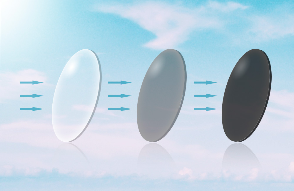 Photochromic lens