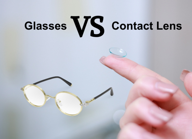 glasses or contacts